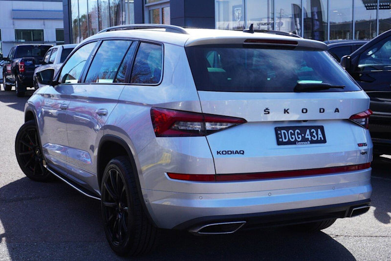 2020 Skoda Kodiaq NS MY20.5 RS DSG Silver 7 Speed Sports Automatic Dual Clutch Wagon62936658312963113
