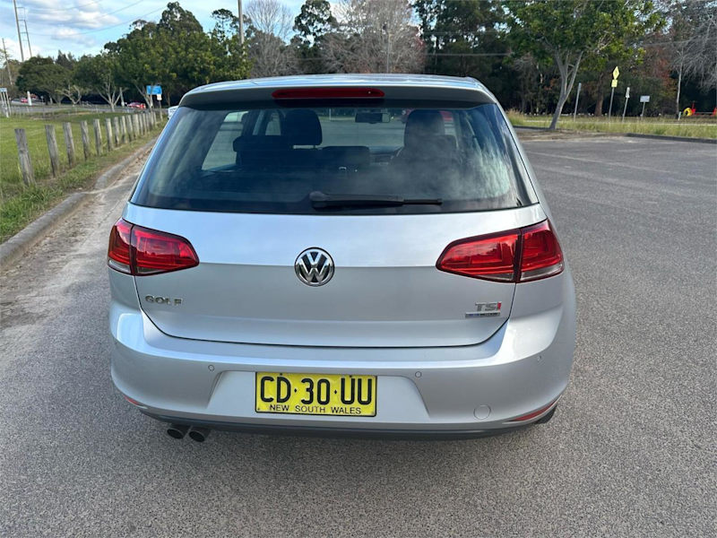 2013 Volkswagen Golf AU 90 TSI Comfortline Silver, Chrome 7 Speed Auto Direct Shift Hatchback62936658630785114