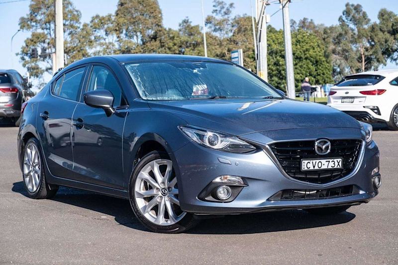 2014 Mazda 3 BM SP25 GT Blue 6 Speed Manual Sedan62887425151617110