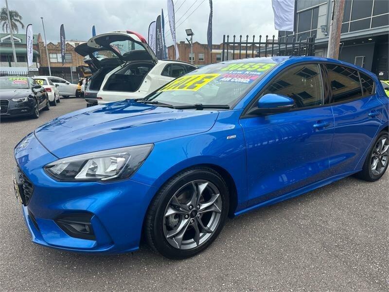 2018 Ford Focus SA MY19.25 ST-Line Blue 8 Speed Automatic Hatchback62885350381443112