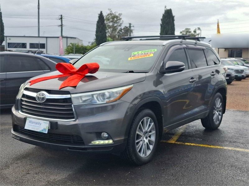 2014 Toyota Kluger GSU55R Grande AWD Grey 6 Speed Sports Automatic Wagon62885349362305112