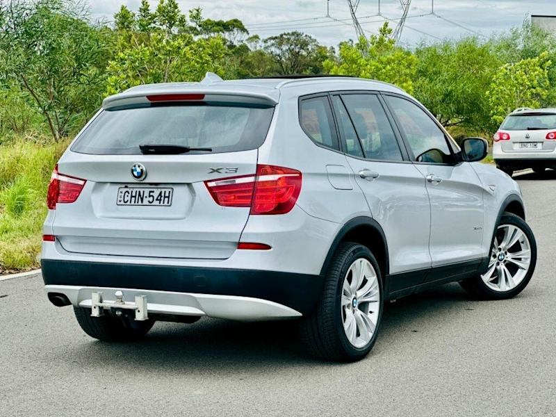 2012 BMW X3 F25 xDrive20d Silver, Chrome 8 Speed Automatic Wagon62882773482754113