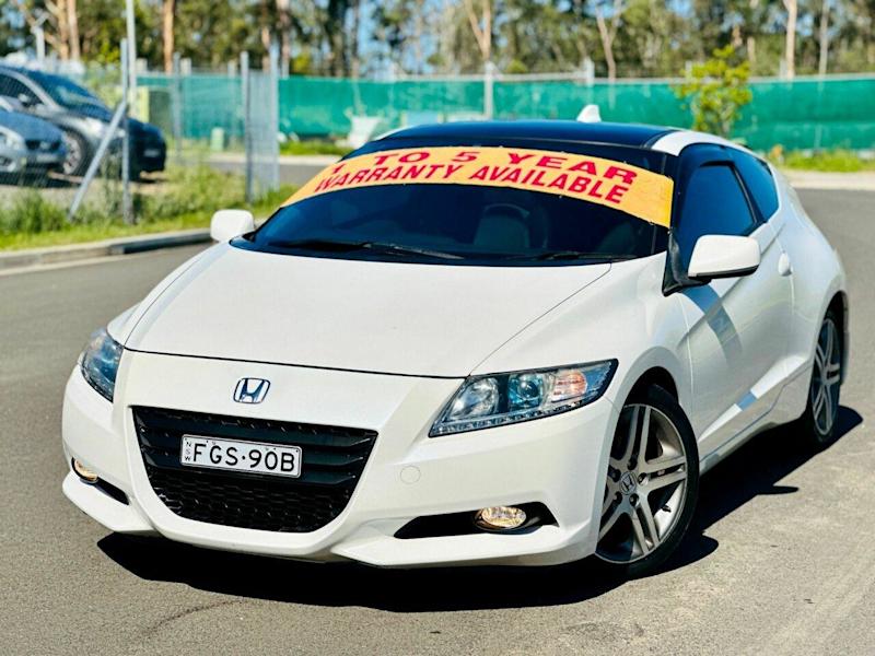 2011 Honda CR-Z Luxury Hybrid White Continuous Variable Coupe62885350431746111
