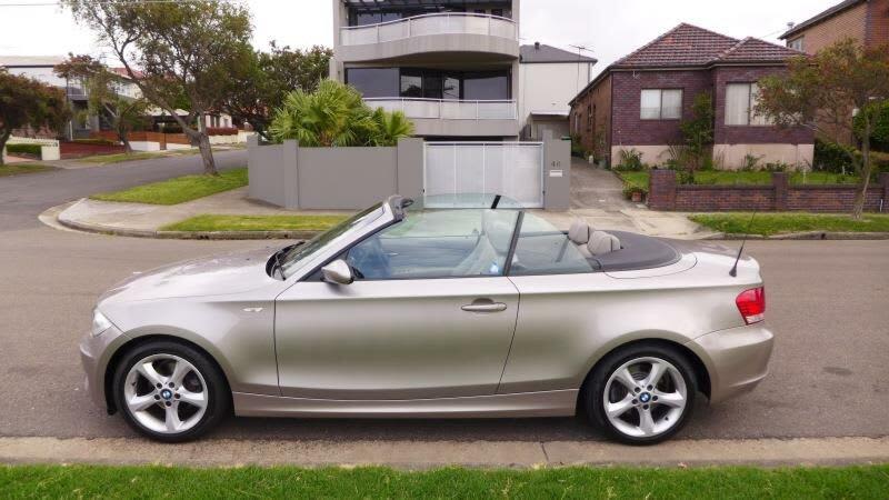 2008 BMW 120i E88 Metallic Beige 6 Speed Automatic Convertible62933712409729112