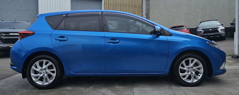 2017 Toyota Corolla ZRE182R Ascent Sport S-CVT Blue 7 Speed Constant Variable Hatchback62882772203138114