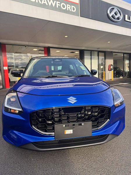 2024 Suzuki Swift UZ Hybrid GLX Frontier Blue Pearl with Black Roof 1 Speed Constant Variable62933708356866113