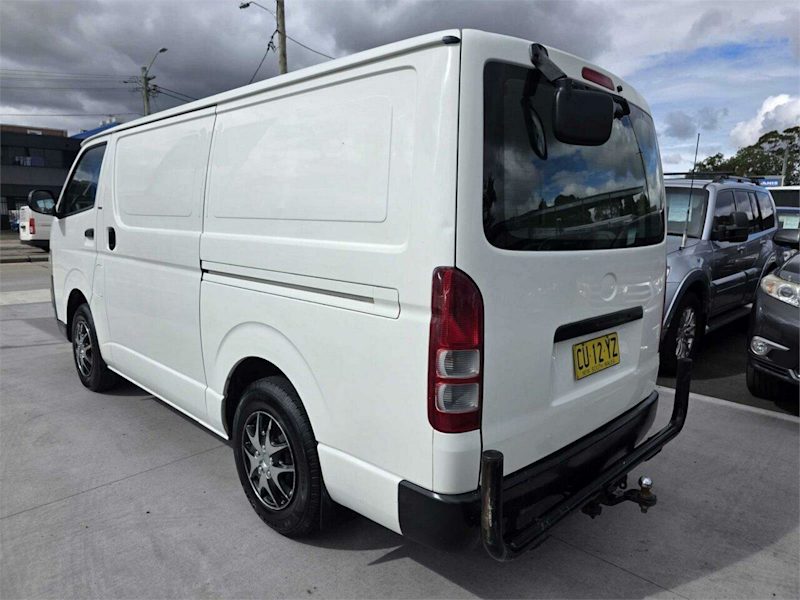 2010 Toyota HiAce TRH201R MY10 LWB White 4 Speed Automatic Van62934704988419114