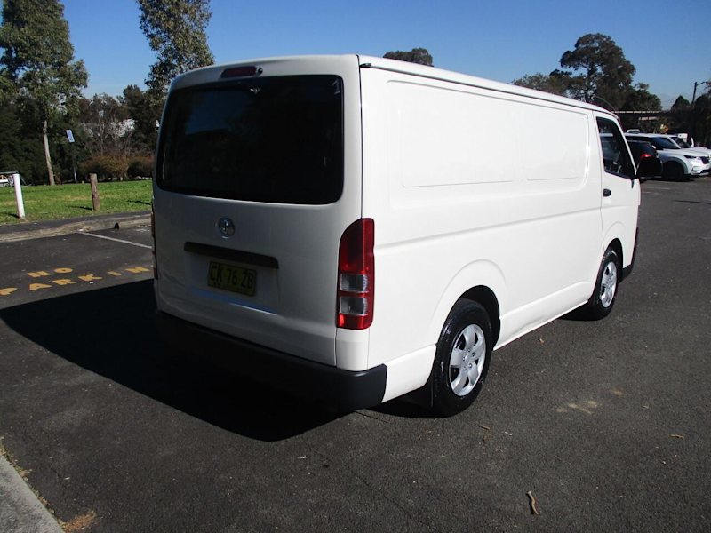 2017 Toyota HiAce TRH201R MY16 LWB White 6 Speed Automatic Van62934703189121113