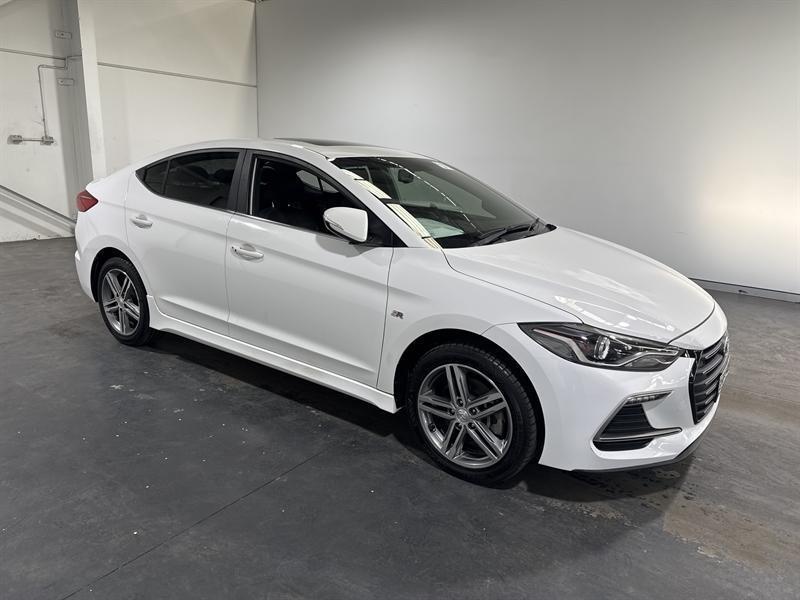 2016 Hyundai Elantra AD SR Turbo White 6 Speed Manual Sedan62933712836737110