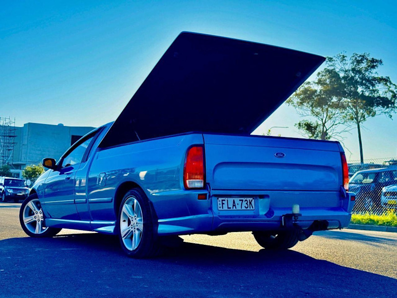 2005 Ford Falcon BA MkII XR6T Blue 4 Speed Auto Seq Sportshift Utility62882729848451114