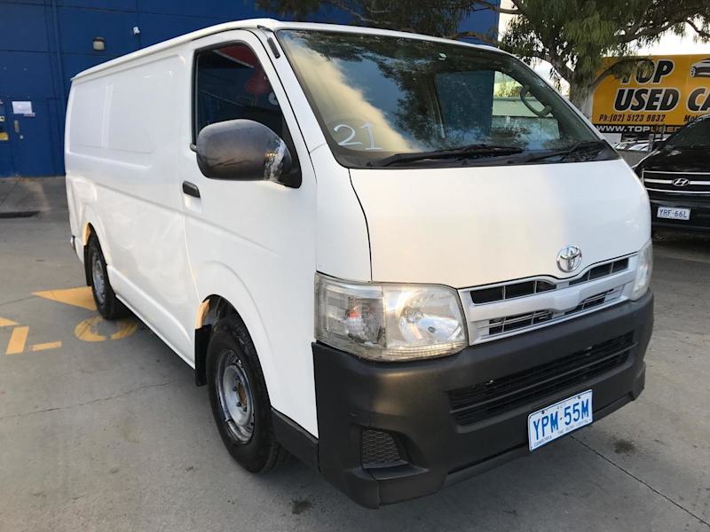 2011 Toyota HiAce LWB TRH201R MY11 UPGRADE White Automatic Van62935685677826114