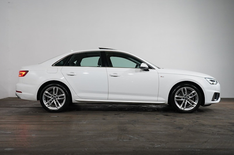 2019 Audi A4 8W MY19 35 TFSI S Tronic Sport White 7 Speed Auto Dual Clutch Sedan62933713859586113