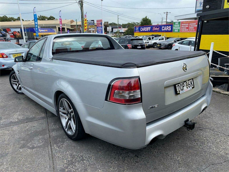 2011 Holden Commodore VE II SV6 Silver, Chrome 6 Speed Automatic Utility62882728297090114
