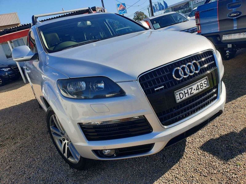 2008 Audi Q7 MY08 Upgrade 3.0 TDI Quattro Silver 6 Speed Automatic Tiptronic Wagon62882772825089110