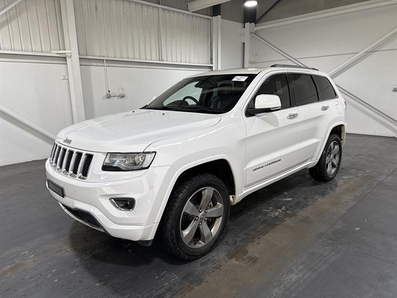 2015 Jeep Grand Cherokee WK MY15 Overland (4x4) White 8 Speed Automatic Wagon62933708187011111