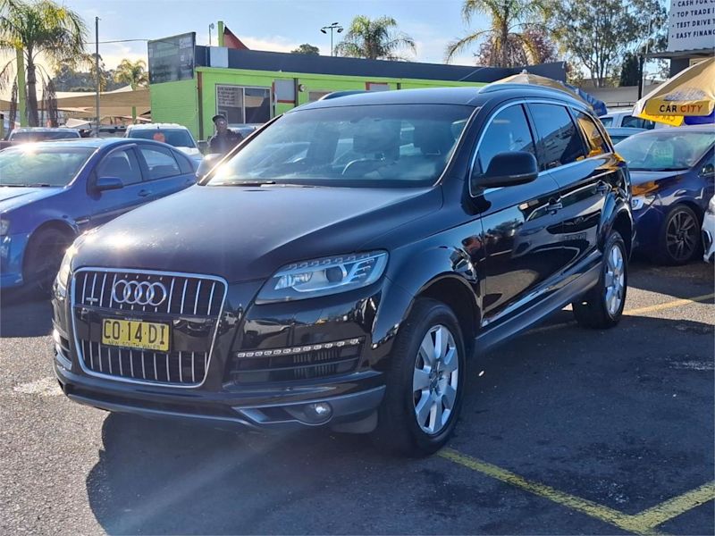 2013 Audi Q7 MY13 TDI Tiptronic Quattro Black 8 Speed Sports Automatic Wagon62937625131266112
