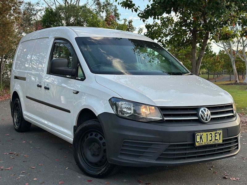 2017 Volkswagen Caddy 2KN MY17.5 TSI220 Maxi DSG White 7 Speed Sports Automatic Dual Clutch Van62885349614338110
