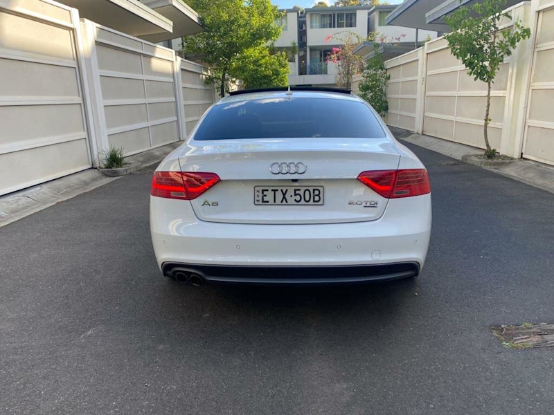 2014 Audi A5 8T MY14 S Tronic Quattro White 7 Speed Sports Automatic Dual Clutch Coupe62882770682242114