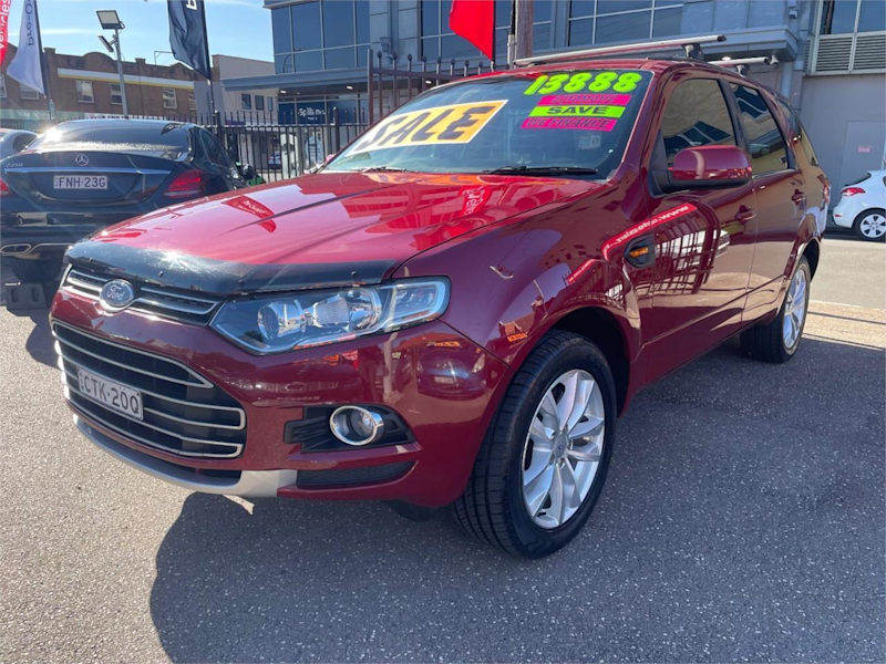 2014 Ford Territory SZ TS (RWD) Red 6 Speed Automatic Wagon62935692225665112