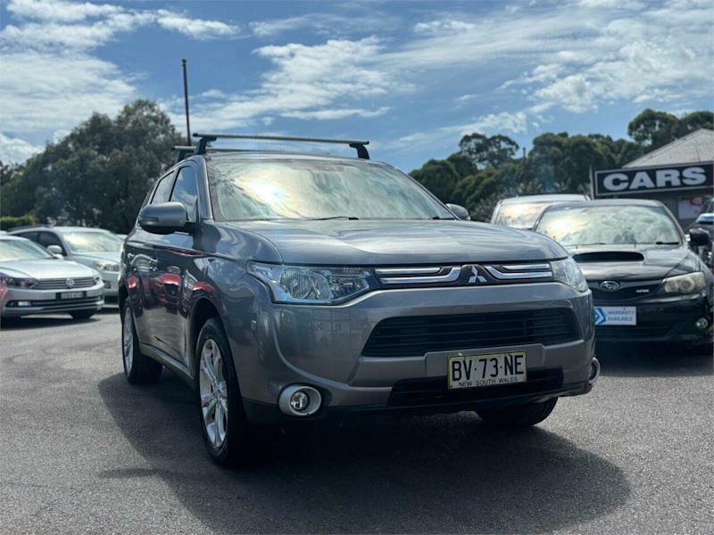 2013 Mitsubishi Outlander ZJ Aspire (4x4) Grey Continuous Variable Wagon62938584217730113