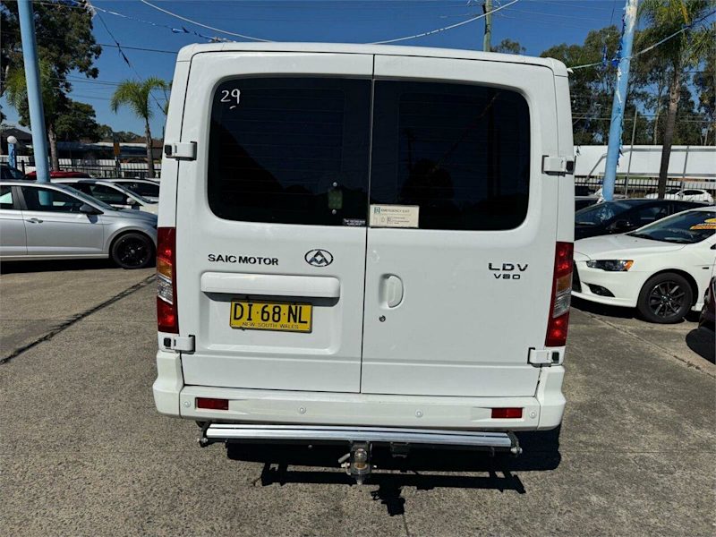 2015 LDV V80 Low Roof SWB White 6 Speed Automated Manual Bus62933707984001114