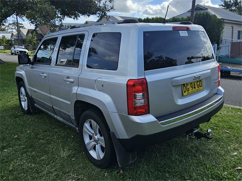2012 Jeep Patriot MK MY11 Limited Silver, Chrome 6 Speed CVT Auto Sequential Wagon62935691310721112