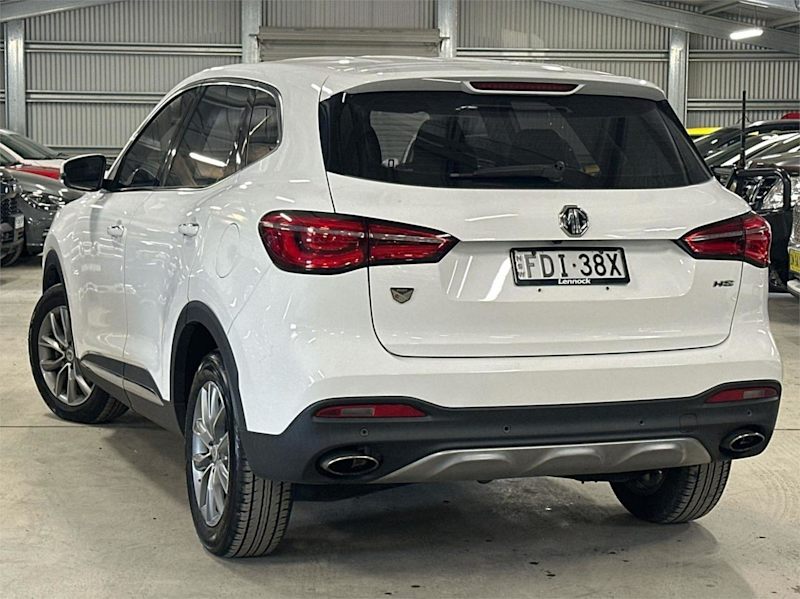 2021 MG HS SAS23 MY21 Core DCT FWD White 7 Speed Sports Automatic Dual Clutch Wagon62937622988289111