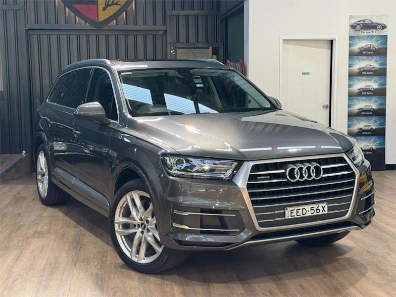2019 Audi Q7 4M MY19 45 TDI Tiptronic Quattro Samurai Grey - Metallic 8 Speed Sports Automatic Wagon62935682281090116