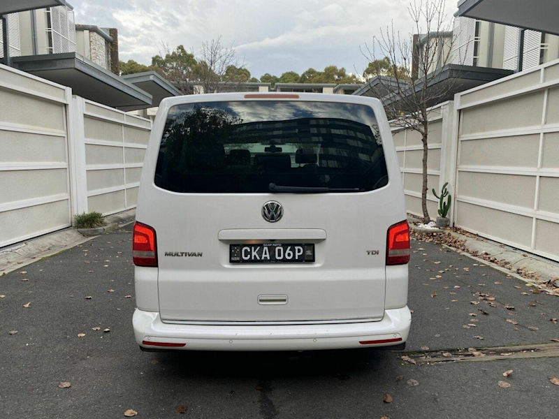 2013 Volkswagen Multivan T5 MY14 TDI400 DSG Highline White 7 Speed Sports Automatic Dual Clutch62935691589123114