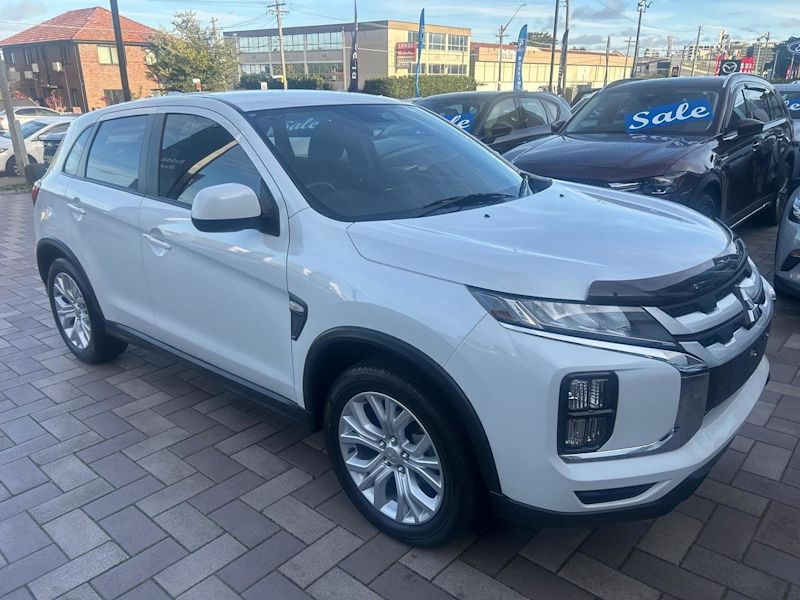 2021 Mitsubishi ASX XD MY21 ES 2WD White 1 Speed Constant Variable Wagon63437623306241111