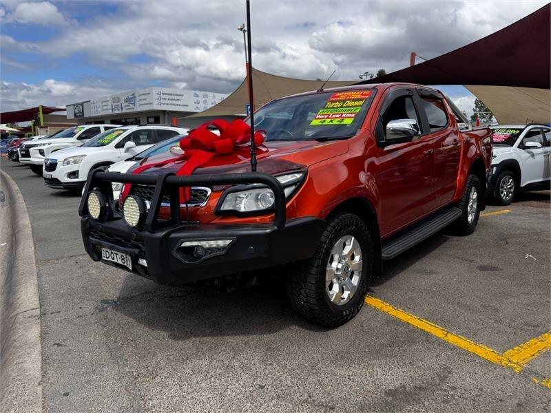 2015 Holden Colorado RG MY15 LTZ Crew Cab Orange 6 Speed Sports Automatic Utility62882771409027112