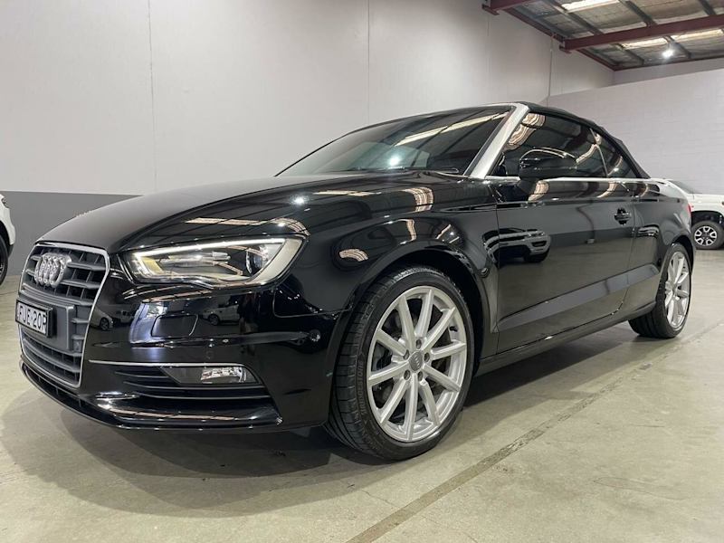 2014 Audi A3 8V MY15 Ambition S Tronic Black 7 Speed Sports Automatic Dual Clutch Cabriolet62934706731651110