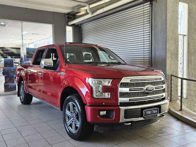 2016 Ford F-150 LARIAT Platinum Ruby Red Double Cab Utility62933706854659111