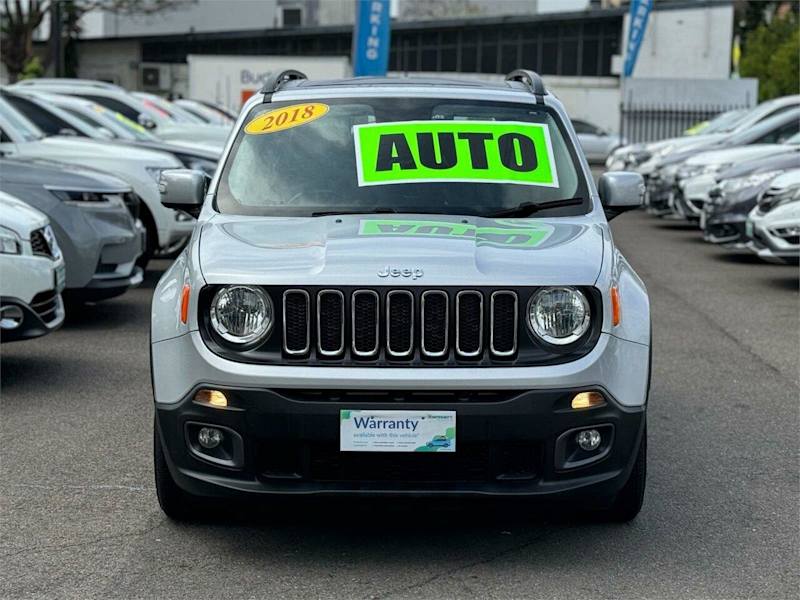 2018 Jeep Renegade BU MY17 Longitude Silver, Chrome 6 Speed Auto Dual Clutch Wagon62882727281921112