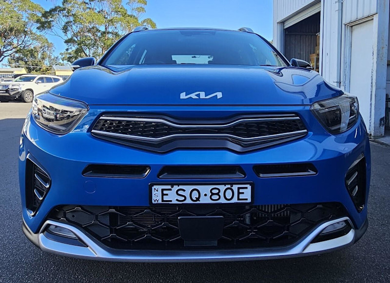 2022 Kia Stonic YB MY22 GT-Line DCT FWD Blue 7 Speed Sports Automatic Dual Clutch Wagon62932712025857111