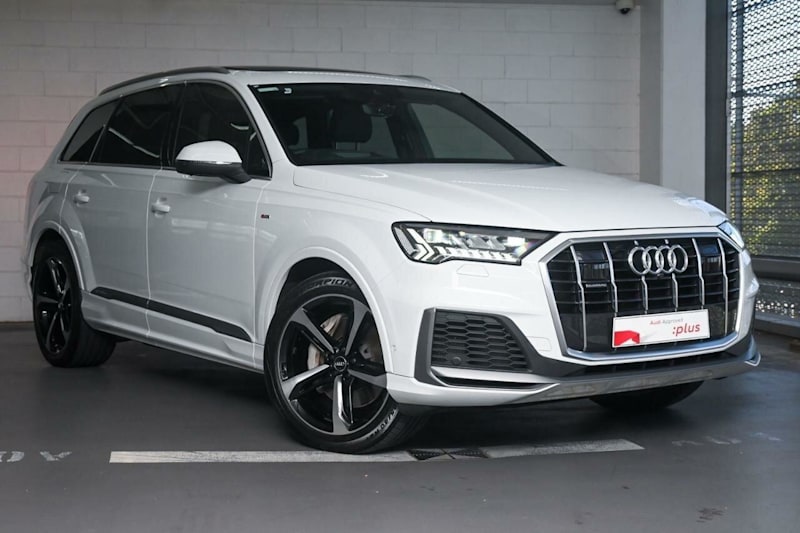 2020 Audi Q7 4M MY20 50 TDI Tiptronic Quattro S Line White 8 Speed Sports Automatic Wagon62934702797059110