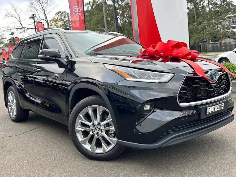 2023 Toyota Kluger Axuh78R Grande eFour Black 6 Speed Constant Variable Wagon Hybrid62934702770690110