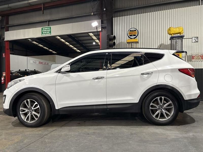 2012 Hyundai Santa Fe DM Elite CRDi (4x4) White 6 Speed Automatic Wagon62934706451713111