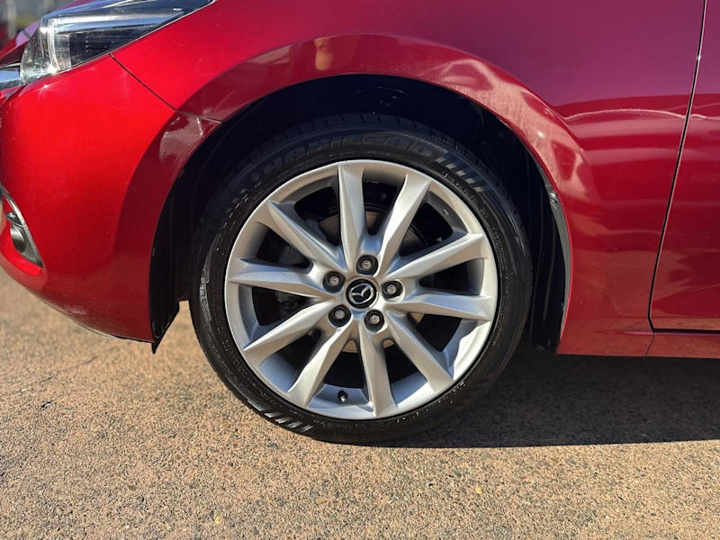 2018 Mazda 3 BN MY18 SP25 GT Red 6 Speed Automatic Sedan62882766523523112