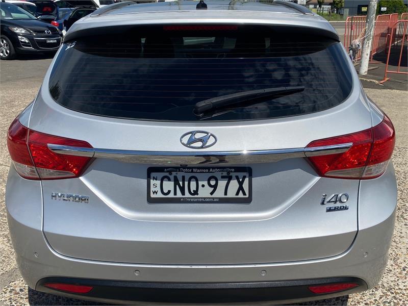 2012 Hyundai i40 VF Premium Tourer Silver 6 Speed Sports Automatic Wagon62932715612419114