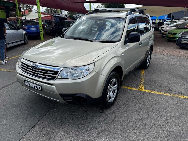 2009 Subaru Forester S3 MY10 X AWD Gold 4 Speed Sports Automatic Wagon62933714492546112