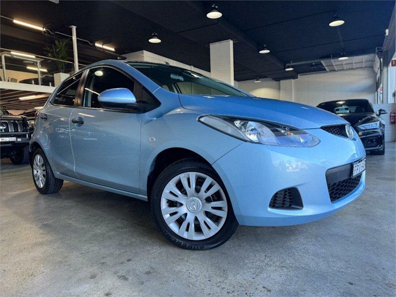 2009 Mazda 2 DE10Y1 Neo Light Blue 4 Speed Automatic Hatchback628827281075211128