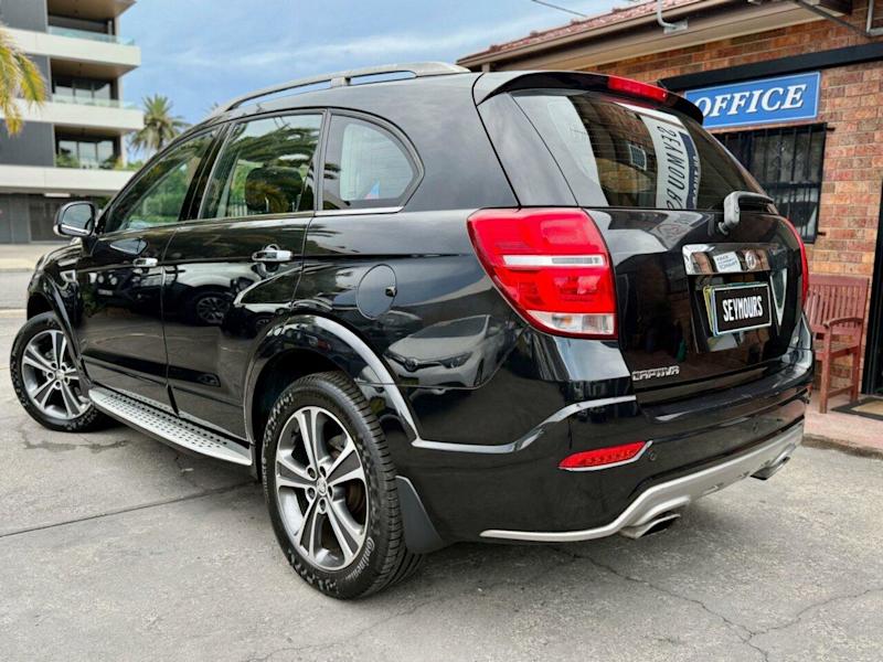 2016 Holden Captiva 7 LTZ (AWD) CG MY16 Black Automatic Wagon62882726555266112