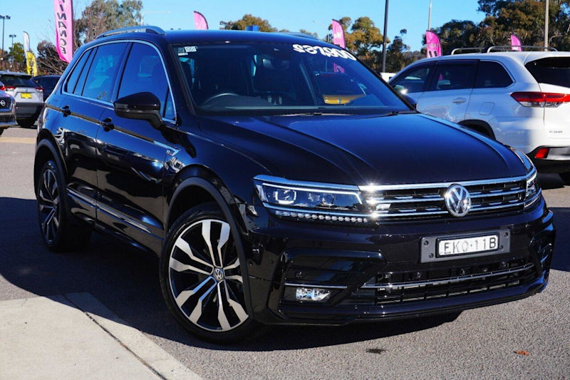2020 Volkswagen Tiguan 5N MY20 162TSI DSG 4MOTION Highline Black 7 Speed62934700535170112