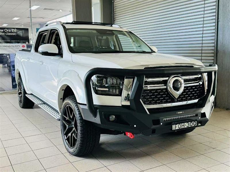2024 GWM Cannon Alpha Ultra (4x4) Marble White 9 Speed Automatic Dual Cab Utility62935690878594111
