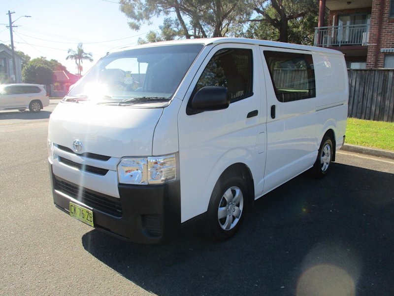 2017 Toyota HiAce TRH201R MY16 LWB White 6 Speed Automatic Van62934703189121111