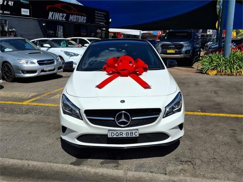 2017 Mercedes-Benz CLA-Class C117 807MY CLA200 DCT White 7 Speed Sports Automatic Dual Clutch Coupe62934705342339111