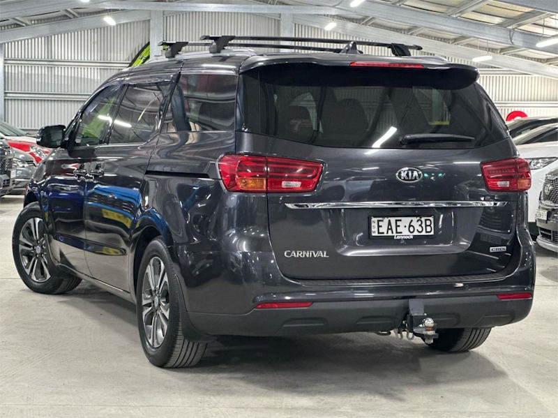 2018 Kia Carnival YP MY19 SLi Grey 8 Speed Sports Automatic Wagon62937622833411111