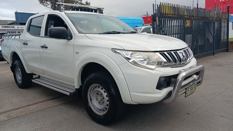 2015 Mitsubishi Triton MQ MY16 GLX (4x4) White 5 Speed Automatic Dual Cab Utility62937625143169110
