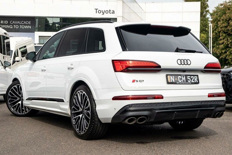 2024 Audi SQ7 4M MY24 TFSI Tiptronic Quattro White 8 Speed Sports Automatic Wagon62932712115201113